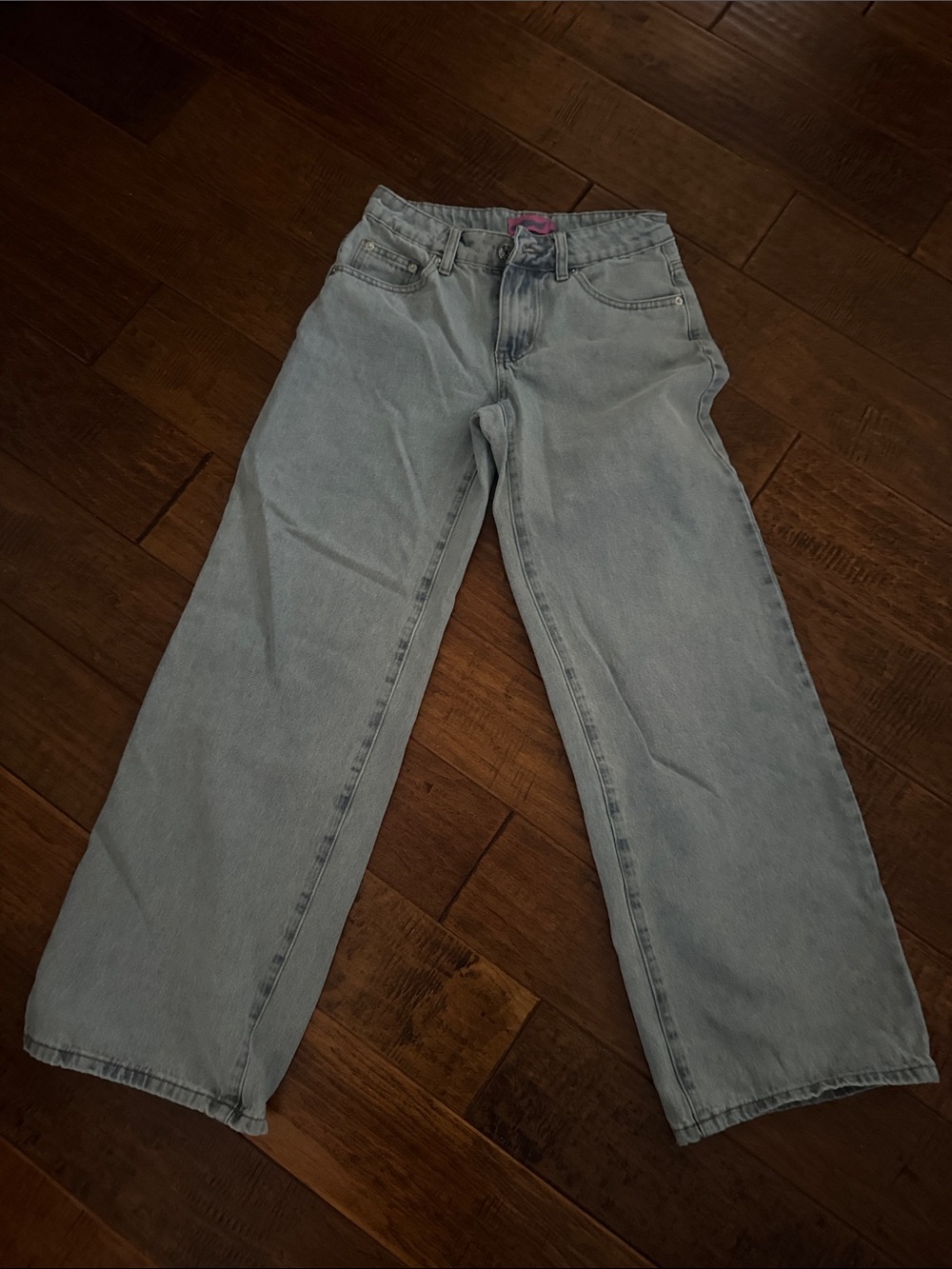 Edikted Light Blue Relaxed jeans